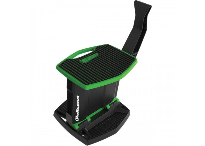 Stander central pliabil Polisport verde/negru